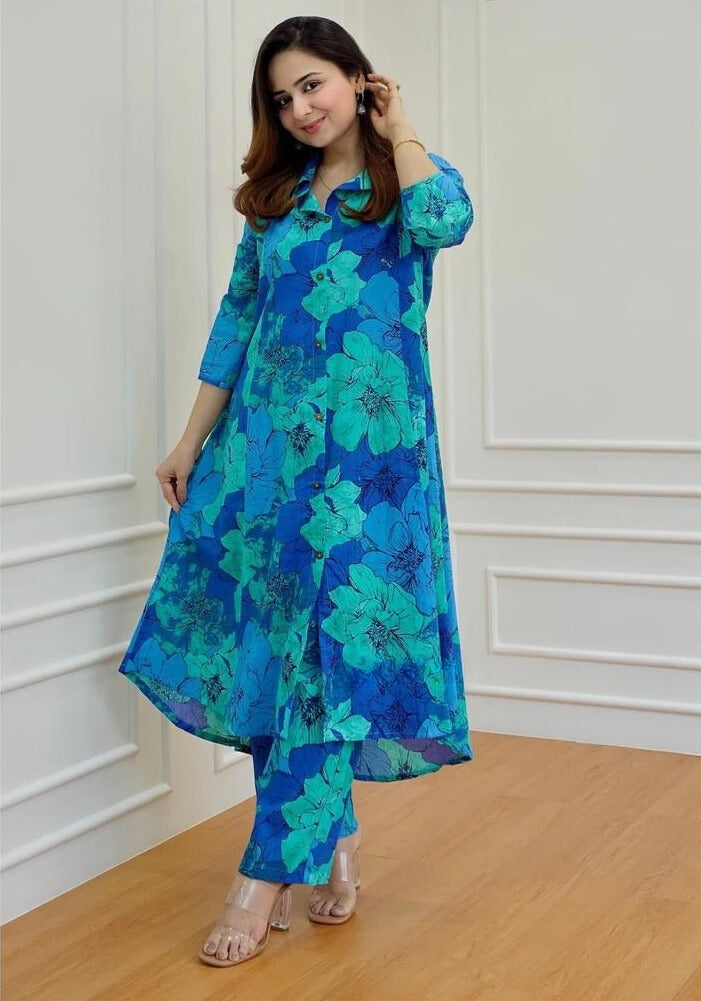 Floral Printed Co-Ord Set