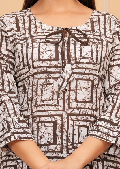 Sequence Hand Work Cotton Suit Set With Printed Dupatta