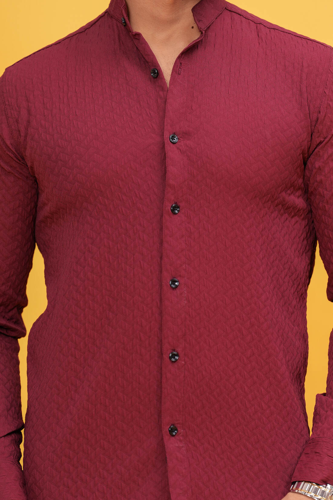 CHEERYWOOD TEXTURED SLIM FIT SHIRTS