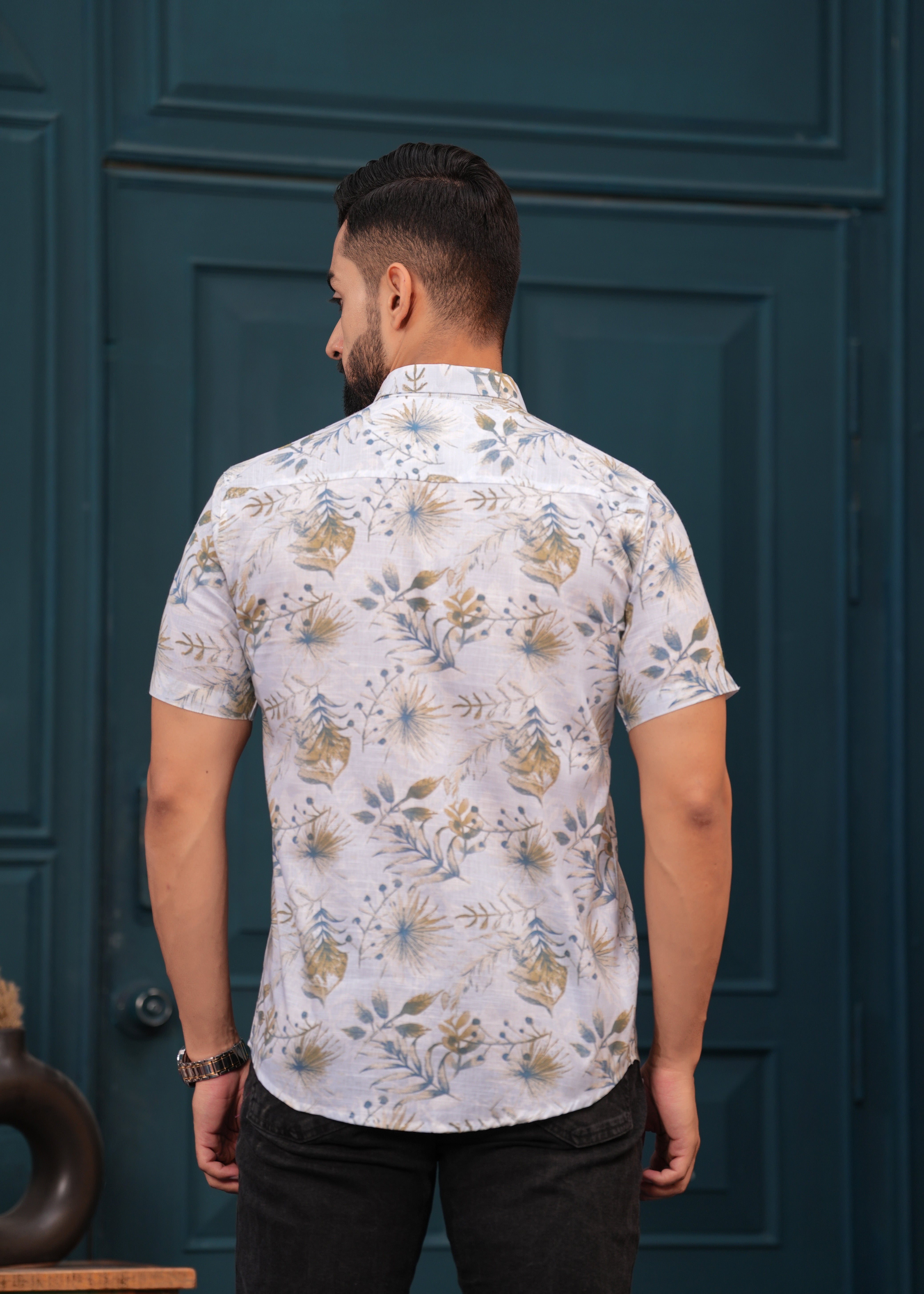 GOLDEN LEAF SHIRT WITH POCKET