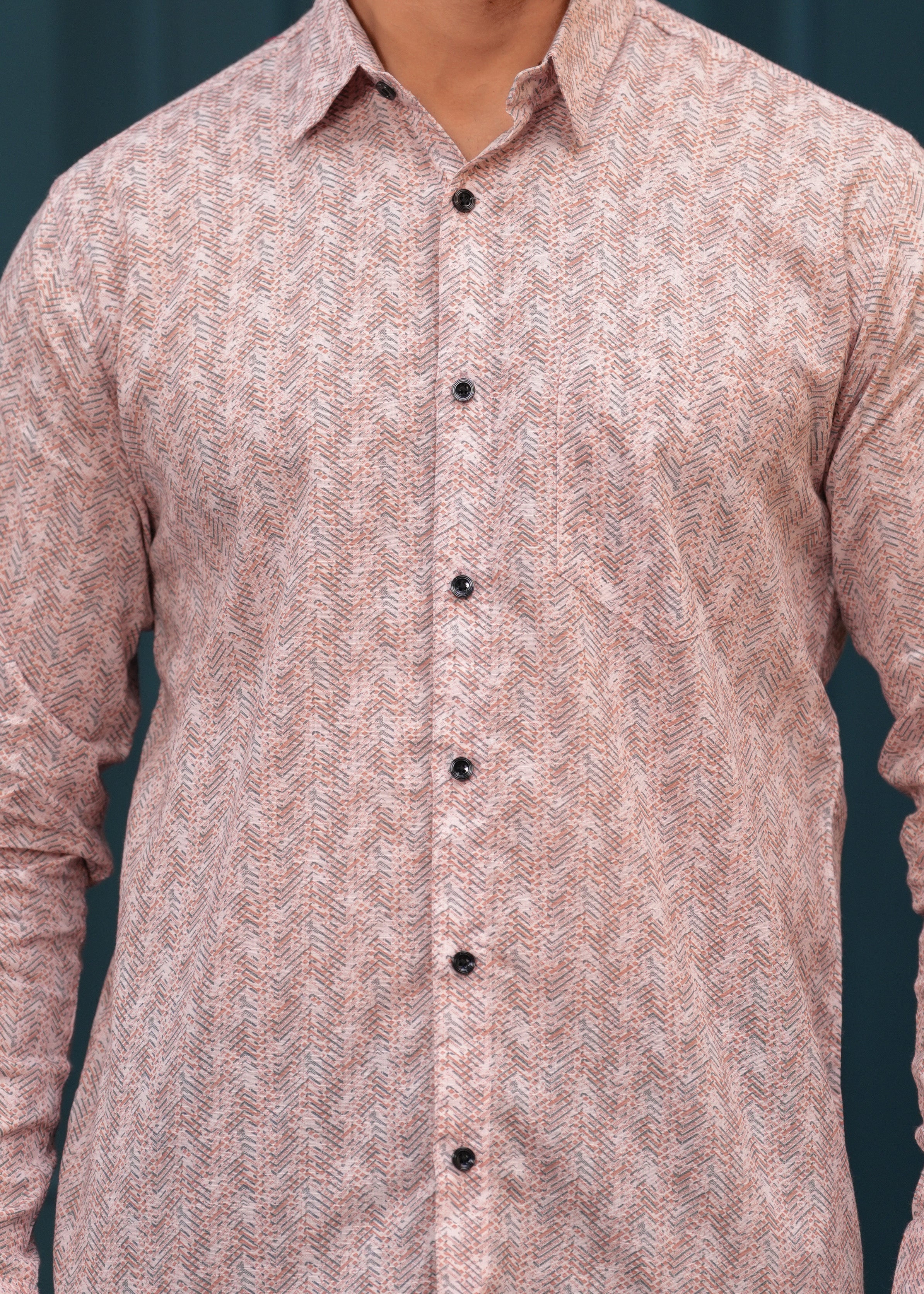 STYLISH LINE PRINTED SHIRT