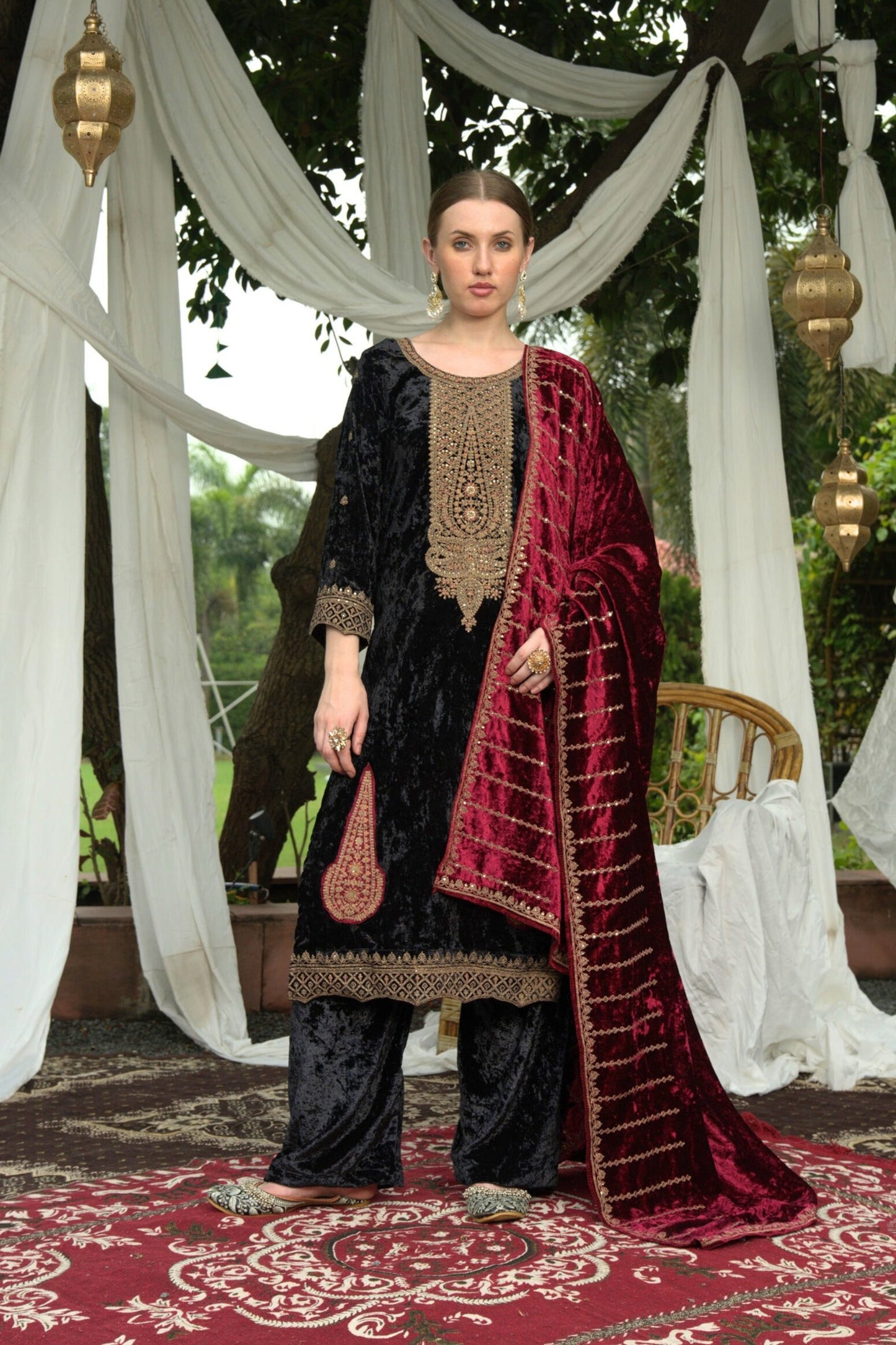 black and red party dress pakistani All-Over Print Black & Red Embroidered Lawn Dress for Eid & Party Wear Code: PS18835 For Order: Call @ 03111-555-725 WhatsApp: https://wa.me/923172929702 Shop Now: https://www.pakstyle.pk/products/embroidered-lawn-dress-chiffon-dupatta